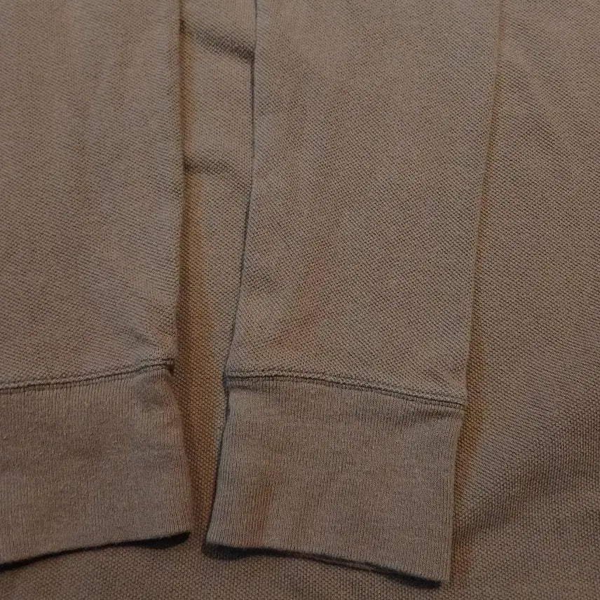 [BUNJANG] Polo Ralph Lauren Pigment Beige Big Pony Half Button PK Polo Shirt / 폴로랄프로렌 피그먼트 베이지 빅포니 하프버튼 스키니폴로 PK 피케 카라넥
