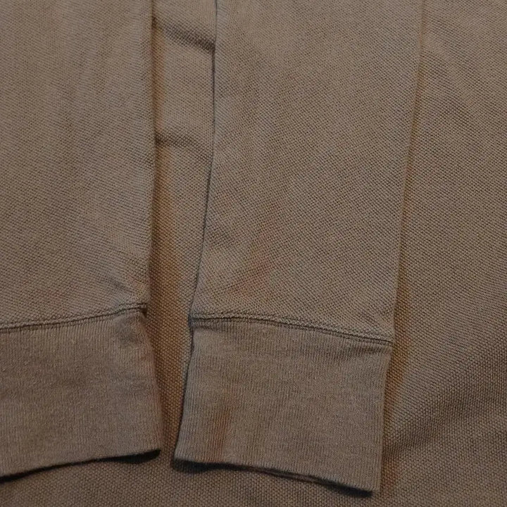 [BUNJANG] Polo Ralph Lauren Pigment Beige Big Pony Half Button PK Polo Shirt / 폴로랄프로렌 피그먼트 베이지 빅포니 하프버튼 스키니폴로 PK 피케 카라넥