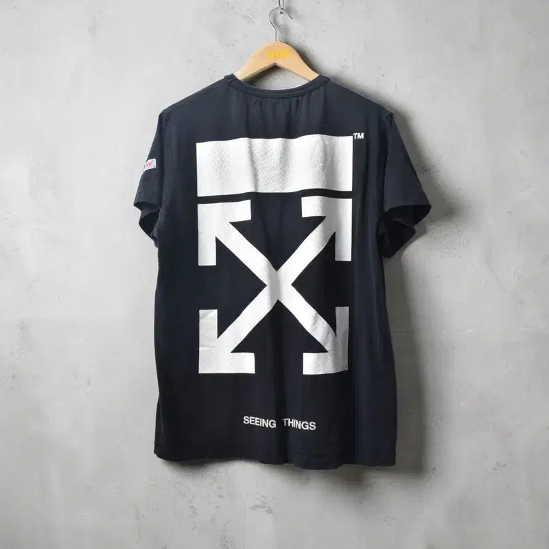 [BUNJANG] Off-White T-Shirt M0279 / 오프화이트 반팔티 S M0279