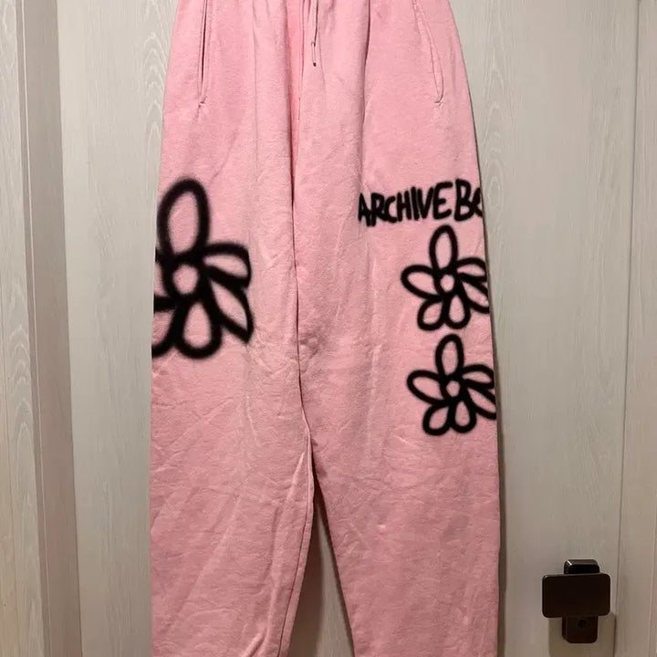[BUNJANG] Archive Bold 939 Training Pants Pink L / 아카이브볼드 939 트레이닝팬츠 핑크L