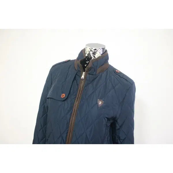 [BUNJANG] Playboy Golf Navy Quilted Jumper (Size 66) / (66) 플레이보이 골프 네이비 누빔 점퍼 (사이즈 95 66)