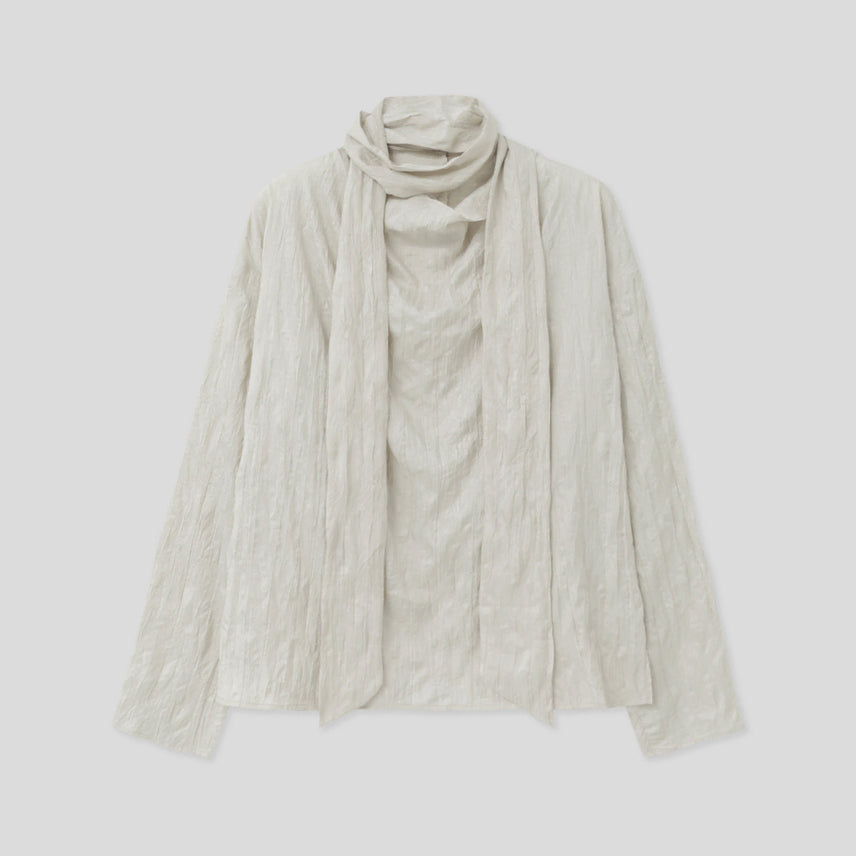 [BUNJANG] Ello:j Joelle Scarf Blouse / 엘로주 Joelle Scarf Blouse