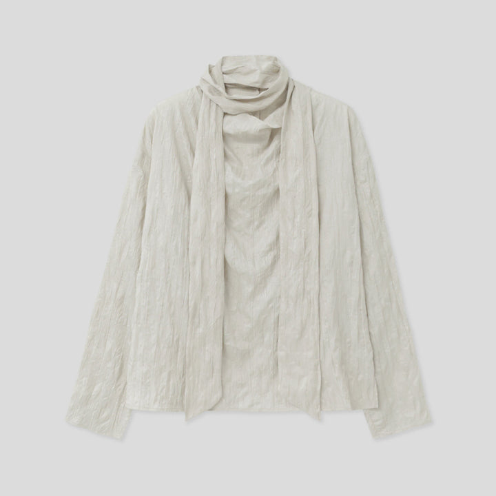 [BUNJANG] Ello:j Joelle Scarf Blouse / 엘로주 Joelle Scarf Blouse