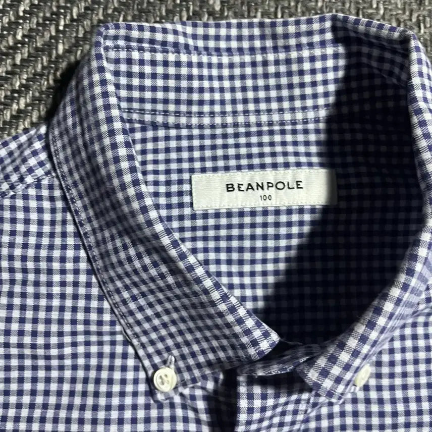 [BUNJANG] BEANPOLE Checkered Shirt / [100] BEANPOLE 빈폴 체크 셔츠