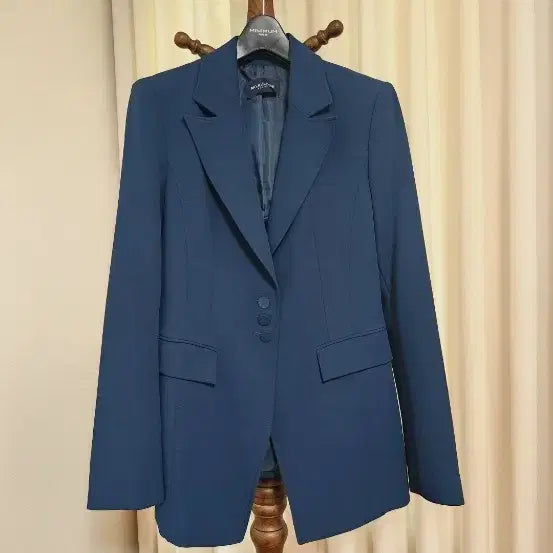 [BUNJANG] MOJO.S.PHINE Slim Fit Single Jacket / [정품] 모조에스핀 슬림핏 싱글 자켓 (딥그린/봄가을용)