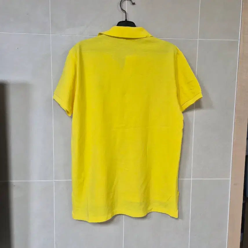 [BUNJANG] Polo Ralph Lauren Yellow Polo Shirt / 폴로 랄프로렌 반팔 카라티 옐로우 100
