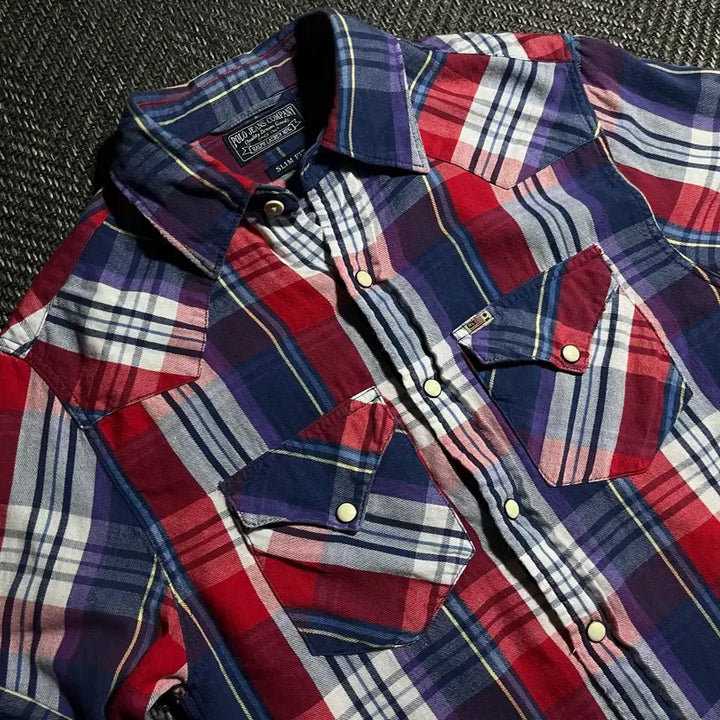 [BUNJANG] Polo Jeans Checkered Shirt / [XS] POLO JEANS 폴로진스 체크 셔츠