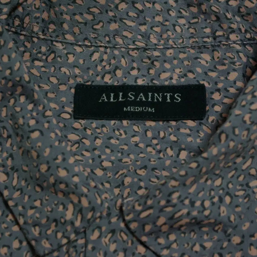 [BUNJANG] AllSaints Rayon Short Sleeve Shirt / 올세인츠 레이온 반팔셔츠 100