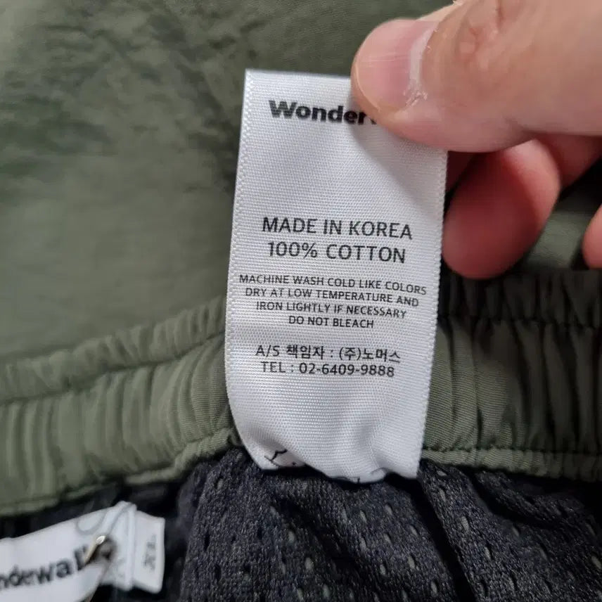 [BUNJANG] Wonderwall 33-34 Inch Bending Shorts / 새상품 원더월 밴딩 반바지 남33-34인치ㅡ0427