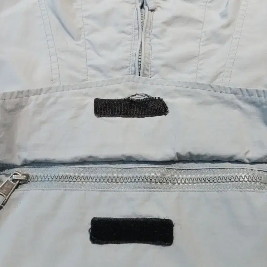 [SOLD OUT] NAPAPIJRI 나파피리 그레이 로고패치 레인포레스트 레귤러핏 하프집업