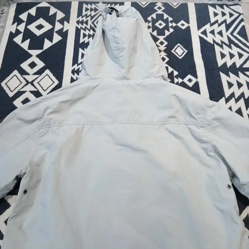 [SOLD OUT] NAPAPIJRI 나파피리 그레이 로고패치 레인포레스트 레귤러핏 하프집업