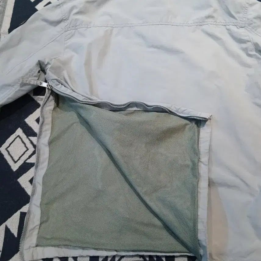[SOLD OUT] NAPAPIJRI 나파피리 그레이 로고패치 레인포레스트 레귤러핏 하프집업