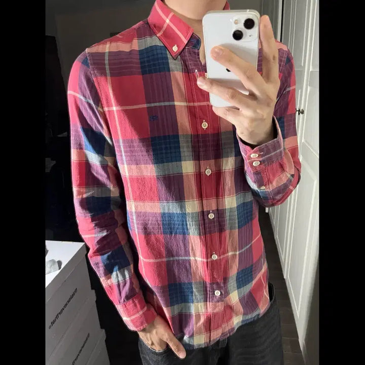 [BUNJANG] Series Check Shirt / [100] series 시리즈 체크 셔츠