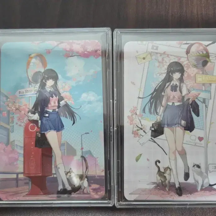 [BUNJANG] Myosho Chisa &amp; Promise After School Galaxy Store Collaboration Bundle Set Photocard / 명조 치사와 방과후의 약속 갤럭시스토어 콜라보 카드 일괄판매