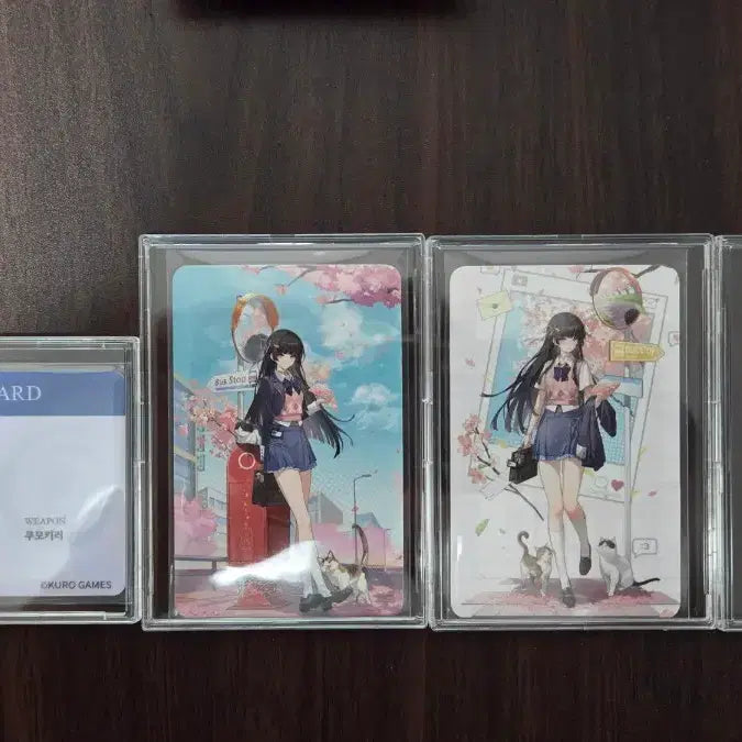 [BUNJANG] Myosho Chisa &amp; Promise After School Galaxy Store Collaboration Bundle Set Photocard / 명조 치사와 방과후의 약속 갤럭시스토어 콜라보 카드 일괄판매