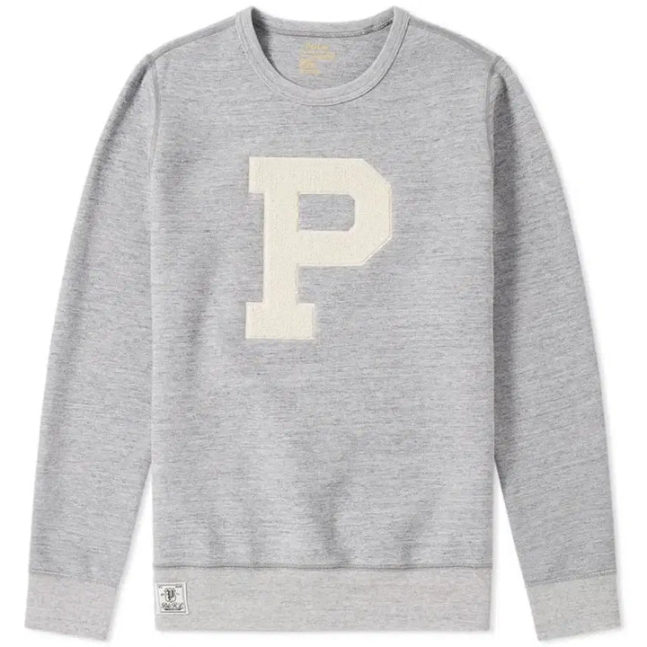 [BUNJANG] Polo Ralph Lauren P Logo Sweatshirt / 폴로 랄프로렌 P로고 스웻셔츠 맨투맨 s