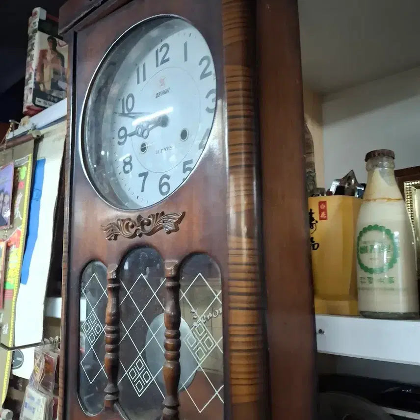 [BUNJANG] Antique Wall Clock / 옛날 엔틱 벽시계