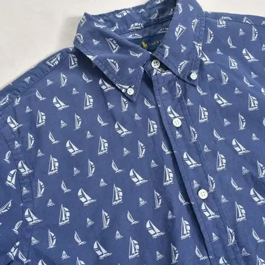 [BUNJANG] Polo Ralph Lauren Slim Fit Short Sleeve Shirt / 폴로 랄프로렌 슬림핏 반팔 셔츠 M0290