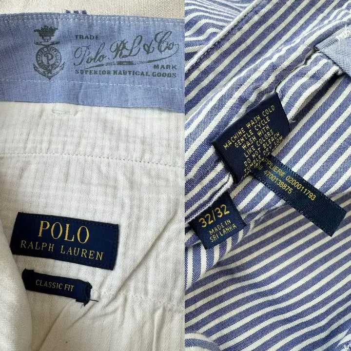 [BUNJANG] Polo Ralph Lauren Nautical Stripe Pants / 폴로 랄프로렌 노티컬 스트라이프 팬츠 32