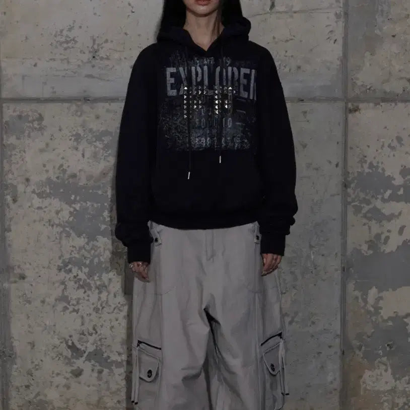 [BUNJANG] Fancyclub Cross Pocket Cargo Pants / 팬시클럽 크로스 포켓 카고 팬츠 핑크 베이지 사이즈 2