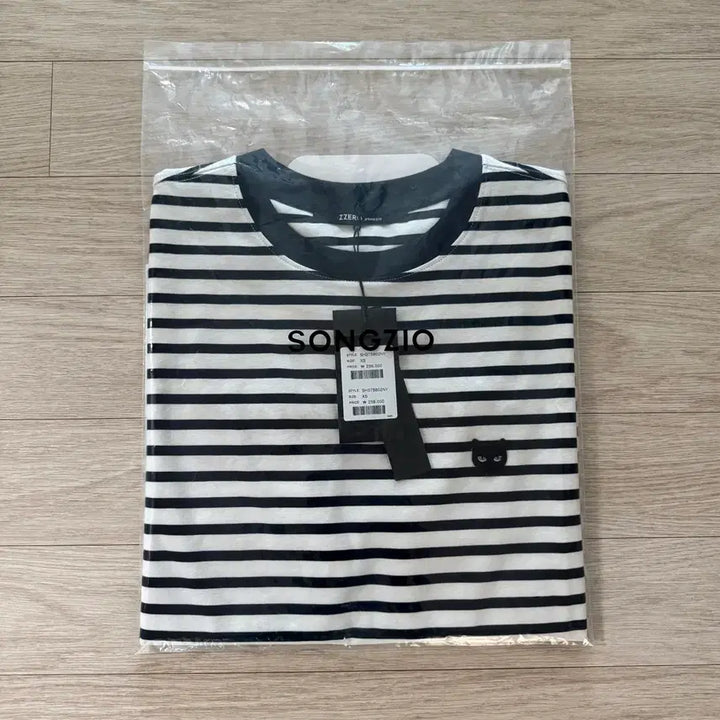 [SOLD OUT] 송지오 지제로 레트로 퓨처 티셔츠 네이비 - XS 사이즈