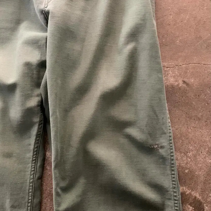 [BUNJANG] USMC 1950s Cotton Satin Trousers / [32] 1950s USMC Cotton Satin Trousers