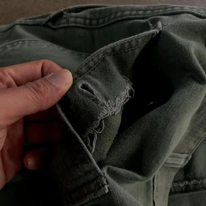 [BUNJANG] USMC 1950s Cotton Satin Trousers / [32] 1950s USMC Cotton Satin Trousers