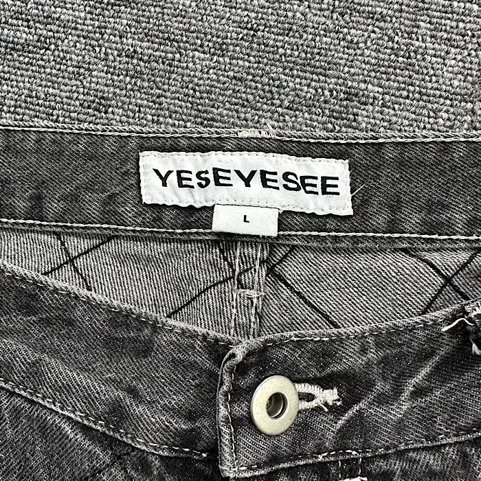 [BUNJANG] YesEyeSee Black Jeans 34 inch / 예스아이씨 청바지 블랙 34인치