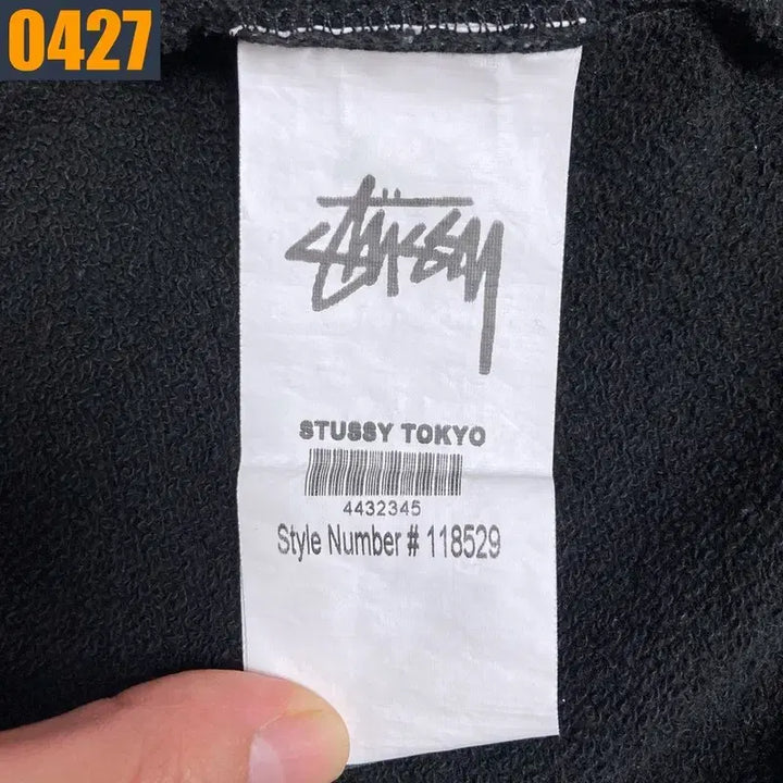 [BUNJANG] Stussy Dice Black Hoodie S / 90 스투시 주사위 검정 후드 티셔츠 S
