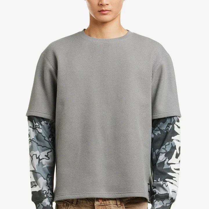 [BUNJANG] Fucking Awesome Camo Layered Waffle T-shirt / [M]퍼킹어썸 카모 레이어드 와플 티셔츠 판매