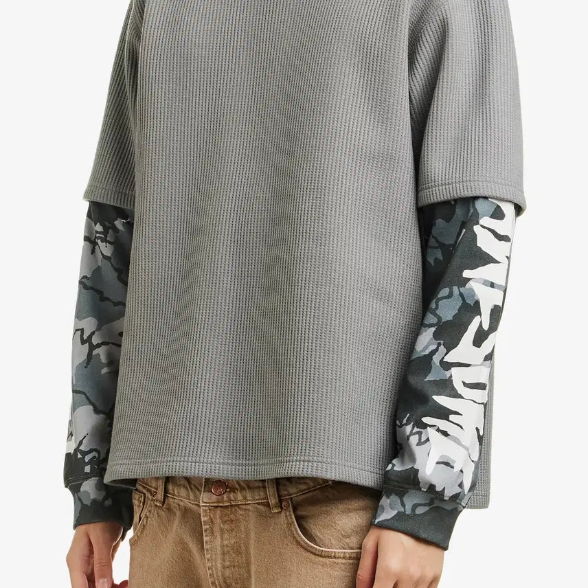 [BUNJANG] Fucking Awesome Camo Layered Waffle T-shirt / [M]퍼킹어썸 카모 레이어드 와플 티셔츠 판매