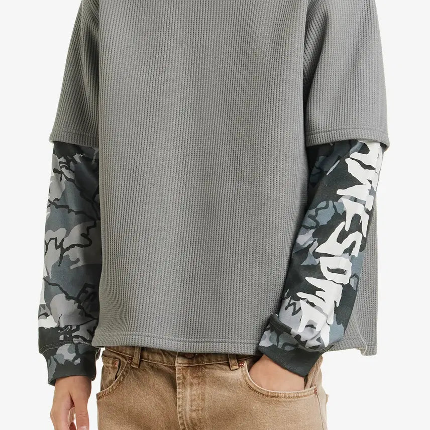 [BUNJANG] Fucking Awesome Camo Layered Waffle T-shirt / [M]퍼킹어썸 카모 레이어드 와플 티셔츠 판매