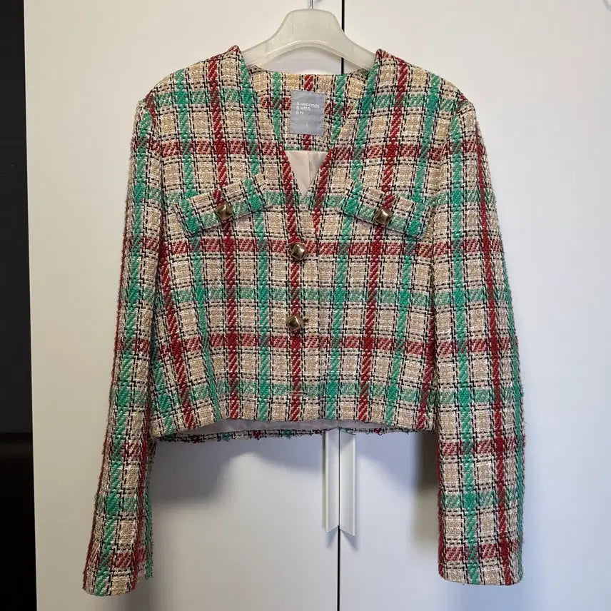 [BUNJANG] 8 Seconds Tweed Jacket and Skirt Set / 에잇세컨즈 여성 트위드 자켓 스커트 셋업