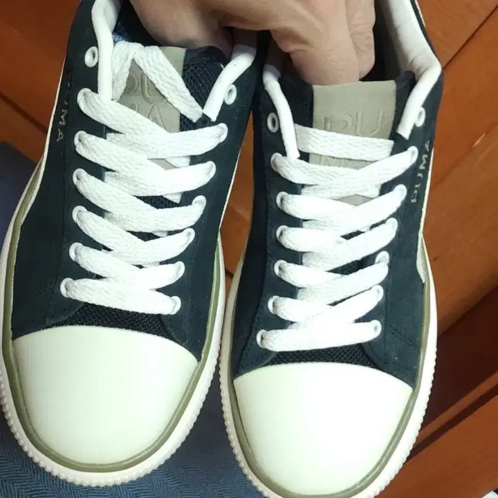 [BUNJANG] Puma Leather Sneakers / 푸마 퓨마 새상품 255 가죽 운동화 스니커드