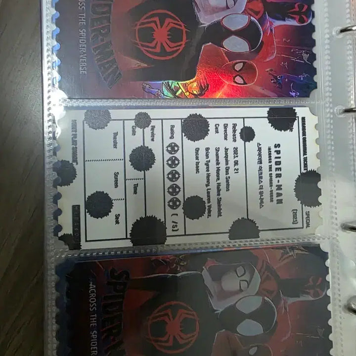 [BUNJANG] Spider-Man: Across the Spider-Verse Original Ticket / 스파이더맨 어크로스 더 유니버스 비공오티 오리지널티켓
