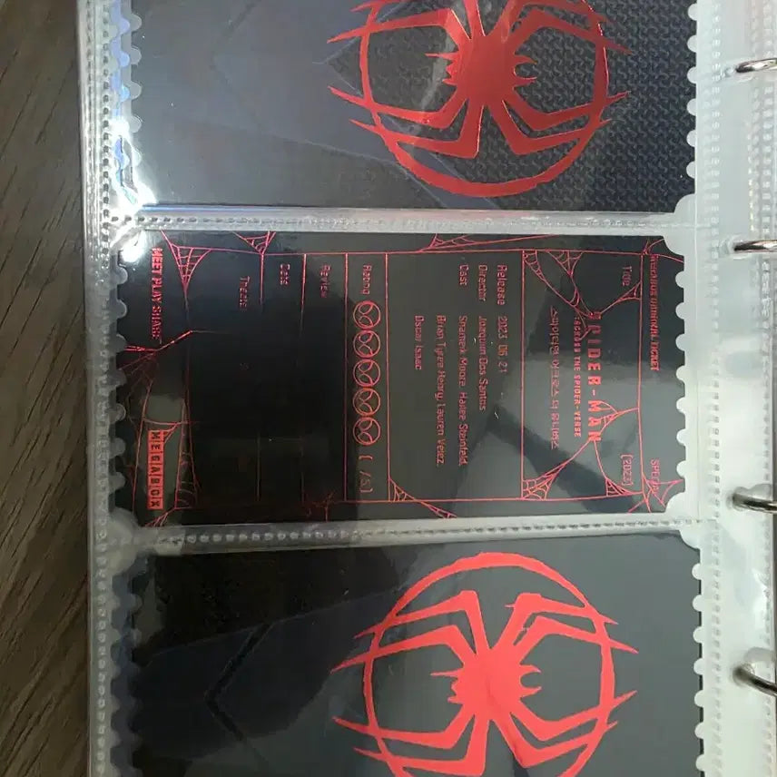 [BUNJANG] Spider-Man: Across the Spider-Verse Original Ticket / 스파이더맨 어크로스 더 유니버스 비공오티 오리지널티켓