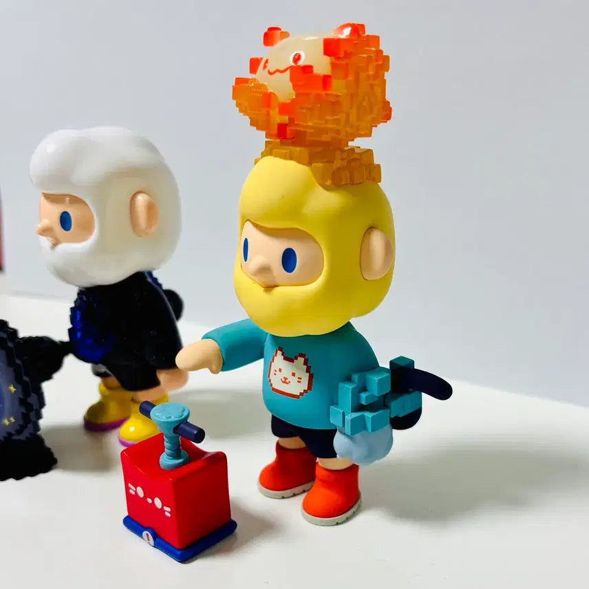[BUNJANG] Farmer Bob Pixel Universe Figure Bundle Set / 파머밥 픽셀 유니버스 2종 일괄 판매