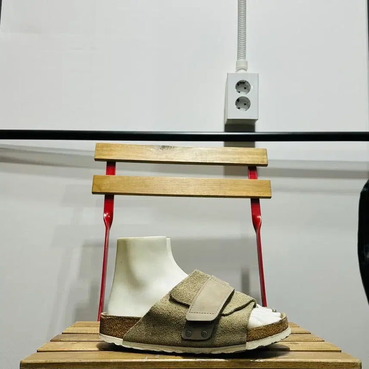[BUNJANG] Birkenstock Kyoto Taupe Sandals / 230) 버켄스탁 샌들 여성 여자 슬리퍼 교토 Kyoto 타우페