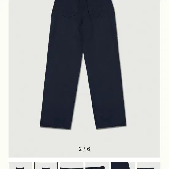 [BUNJANG] Love by Mood Signature Pants Navy S / 러브바이무드 시그니처 팬츠 네이비 s 기장추가버전