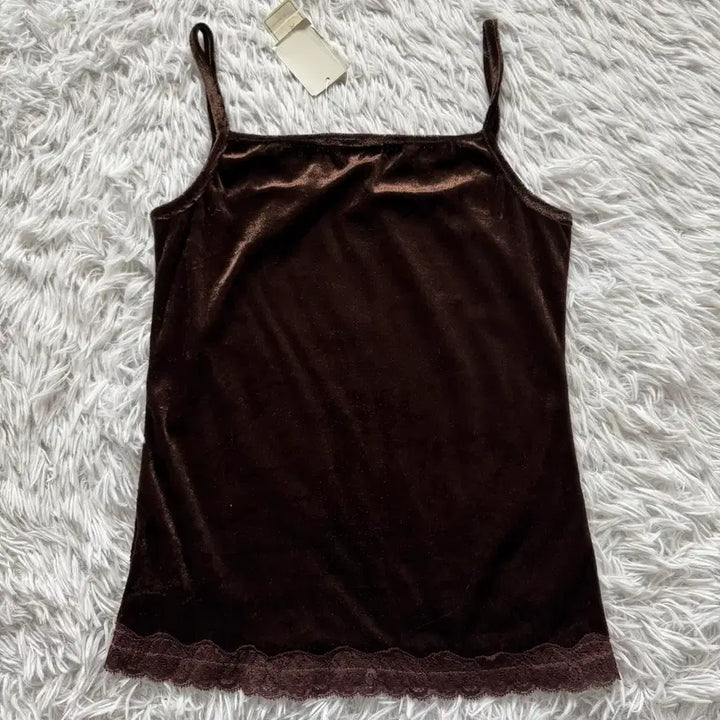 [BUNJANG] MIEUX Japanese Vintage Velvet Tank Top / MIEUX 일본빈티지 벨벳 나시 y2k 빈티지나시 미사용제품 M 37