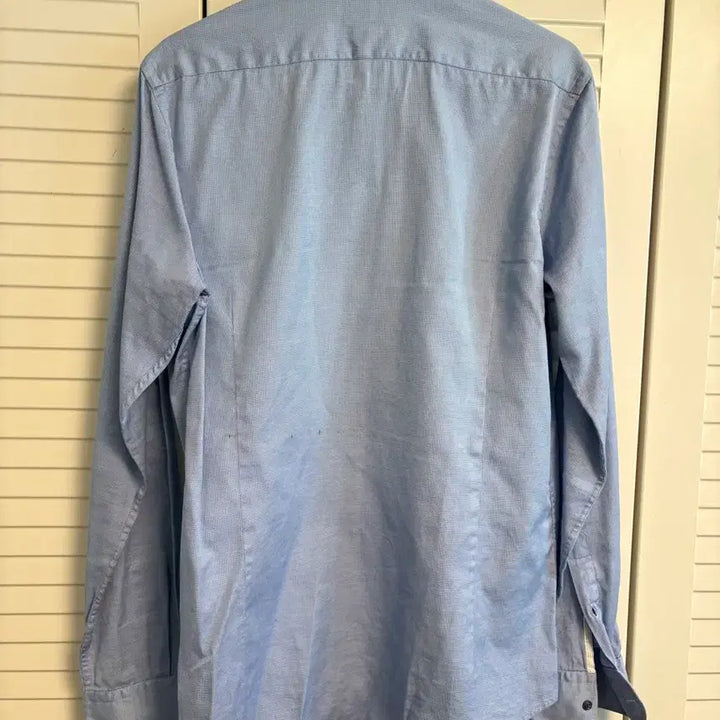 [BUNJANG] Massimo Dutti Blue Stripe Shirt Bundle Set / 마시모두띠 블루 스트라이프 셔츠 2장 일괄