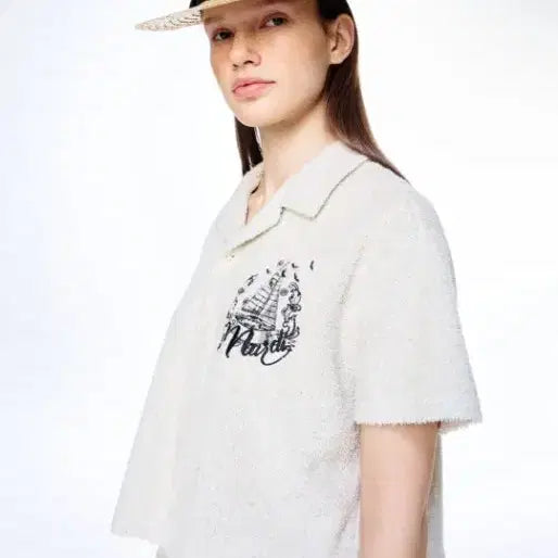 [SOLD OUT] 마르디 메크르디 타올 크롭 반팔 반바지 세트(정품)