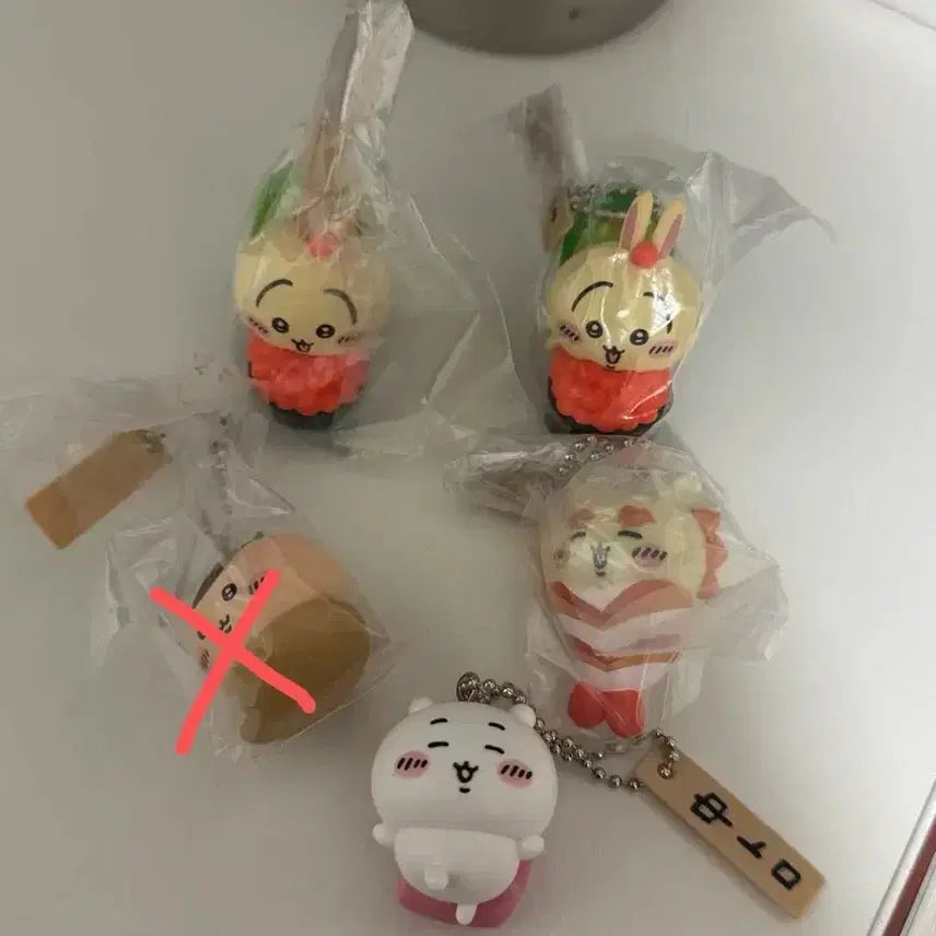 [BUNJANG] 치이카와 스시 피규어 키링 / 치이카와 스시 피규어 키링