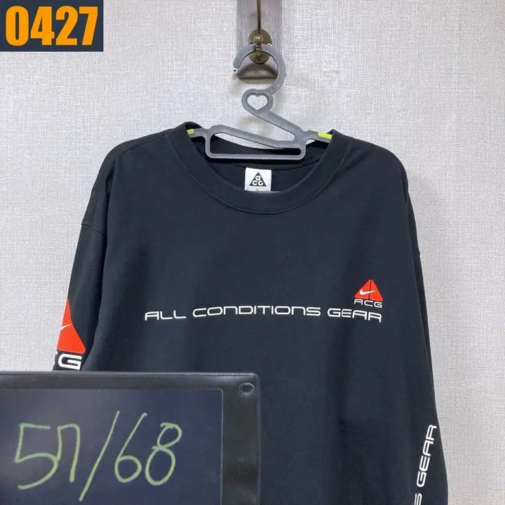 [BUNJANG] 105 NIKE ACG 나이키 빅로고 롱슬리브 티셔츠 XL / 105 NIKE ACG 나이키 빅로고 롱슬리브 티셔츠 XL