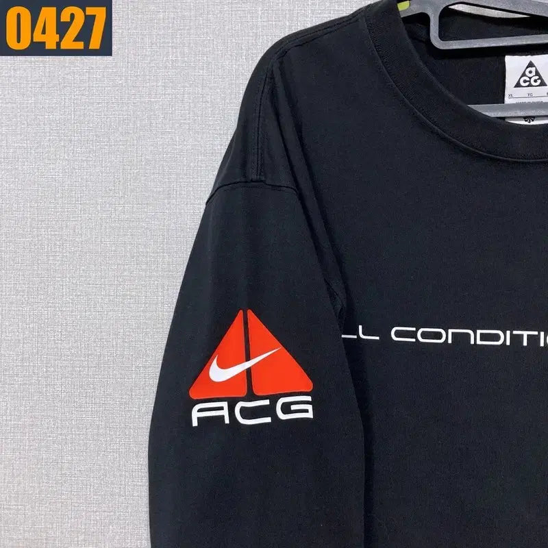 [BUNJANG] 105 NIKE ACG 나이키 빅로고 롱슬리브 티셔츠 XL / 105 NIKE ACG 나이키 빅로고 롱슬리브 티셔츠 XL
