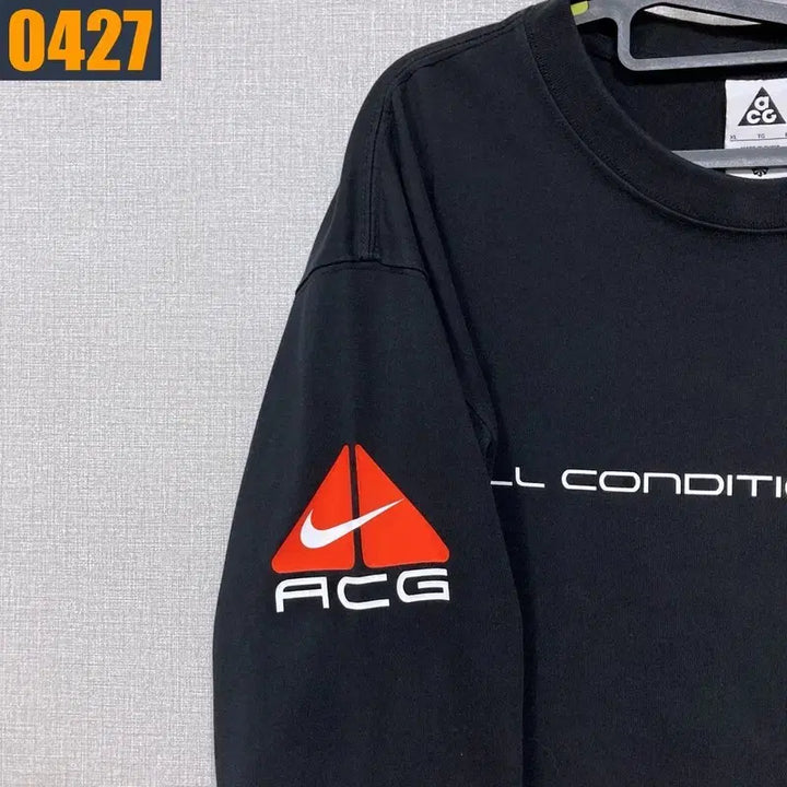 [BUNJANG] 105 NIKE ACG 나이키 빅로고 롱슬리브 티셔츠 XL / 105 NIKE ACG 나이키 빅로고 롱슬리브 티셔츠 XL