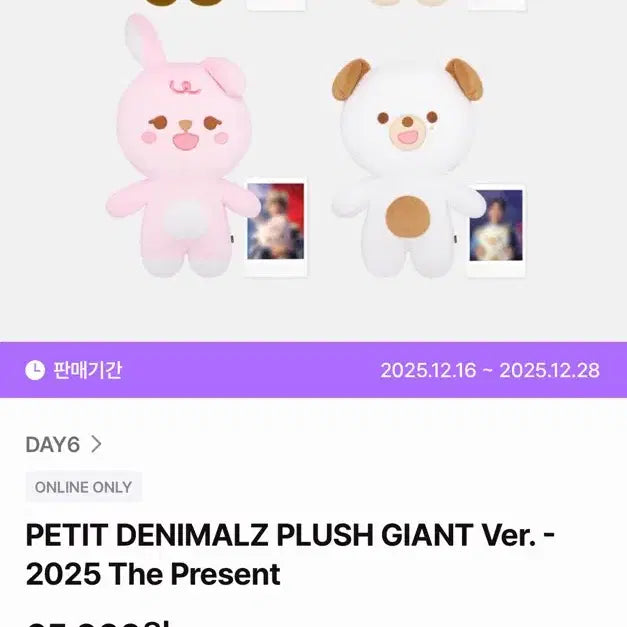[BUNJANG] Day6 Giant Bbumeol Case / 데이식스 자이언트 쁘멀 케
