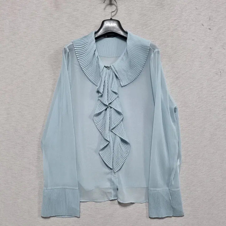 [BUNJANG] ZARA Sheer Blouse / 자라 시스루 블라우스 여66ㅡ0427