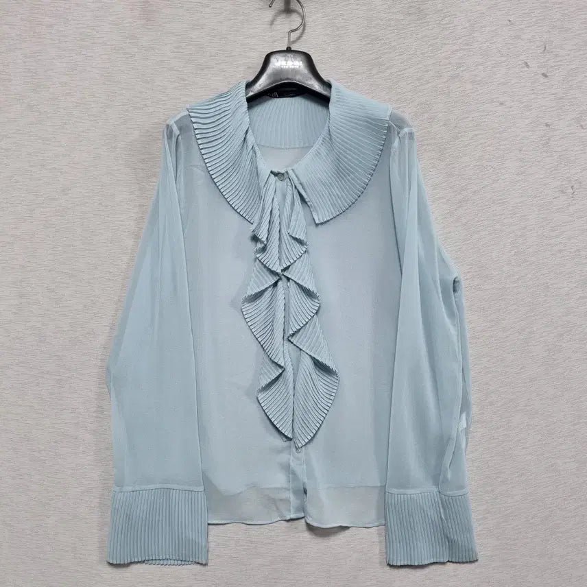 [BUNJANG] ZARA Sheer Blouse / 자라 시스루 블라우스 여66ㅡ0427