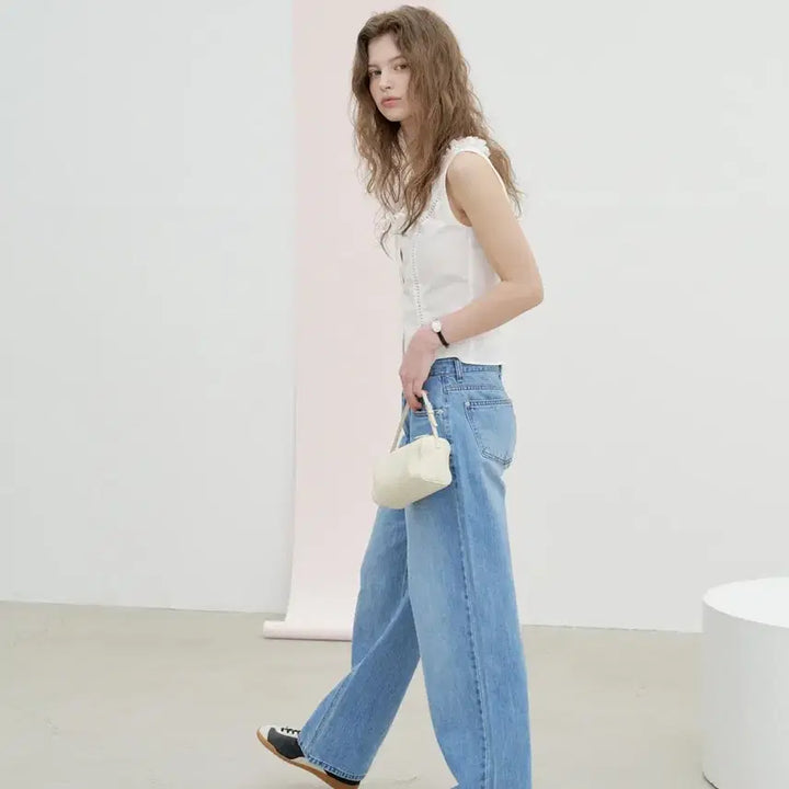 [SOLD OUT] 르플레인 Brush Washing Denim (Short) M